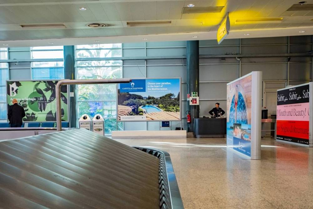 Baggage claim Cagliari Airport